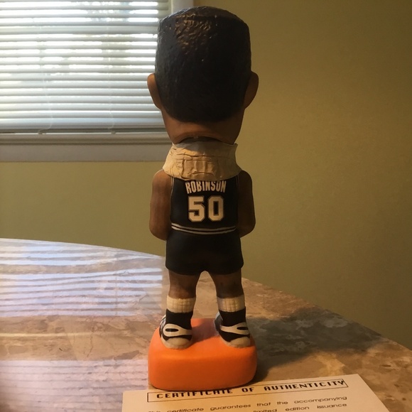 NBA David Robinson San Antonio Spurs 1994 Bobbling Head NICE! (#137of 3000) LE - Picture 3 of 16